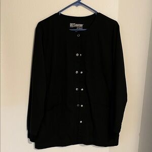 Grey's Anatomy Midnight Black Snap Jacket